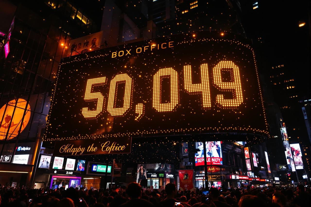 68影视年度票房突破50亿，创历史新高